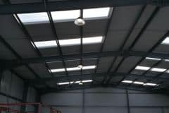 lighting installation at workshop