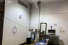 lighting installation at commercial space