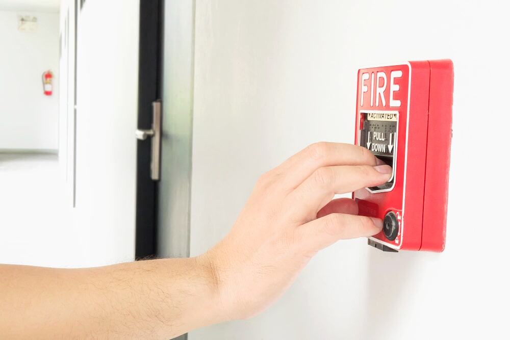 Fire safety installation
