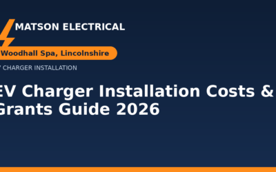 EV Charger Installation in Woodhall Spa: Complete Cost & Grant Guide